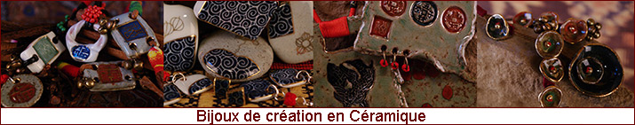 Bijoux en céramique