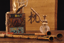 Anciennes pipes Chinoises et objets du fumeurs