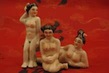 tabatiere erotique femme chinoise fiole de chine