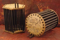 Chinese Wooden Crickets Boxes