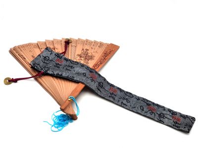 Chinese Hand fan Pouch - Size S - Chinese characters