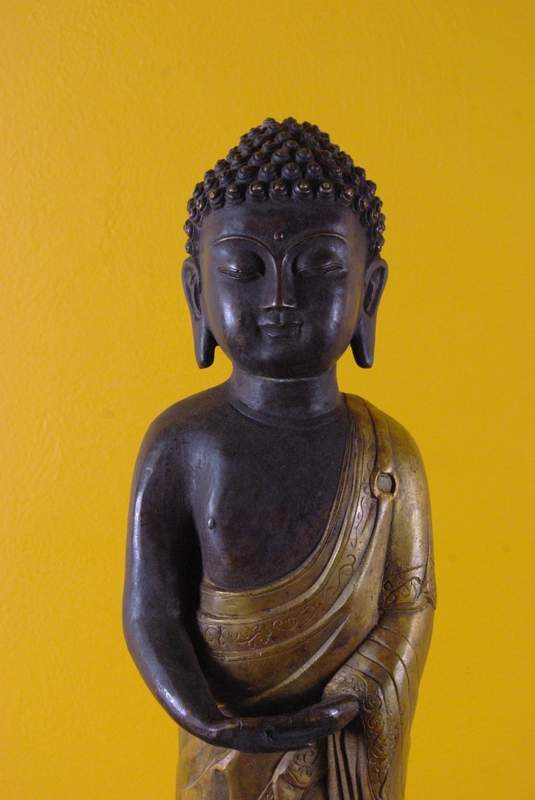 Cliquez sur la vignette pour agrandir et survolez la photo pour zoomer Statue de Bouddha tibétain méditation