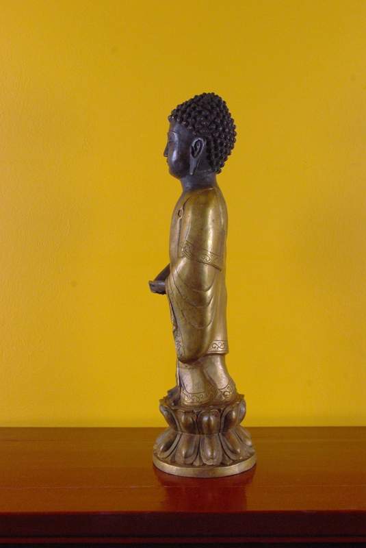 Cliquez sur la vignette pour agrandir et survolez la photo pour zoomer Statue de Bouddha tibétain méditation
