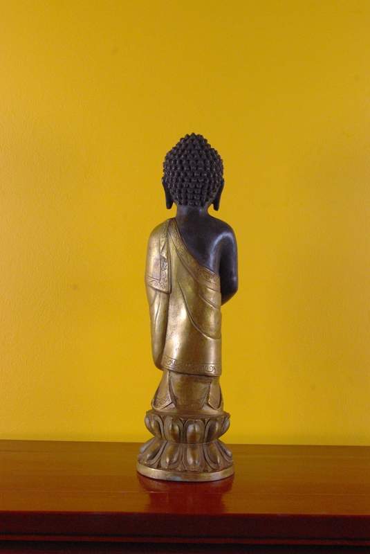 Cliquez sur la vignette pour agrandir et survolez la photo pour zoomer Statue de Bouddha tibétain méditation