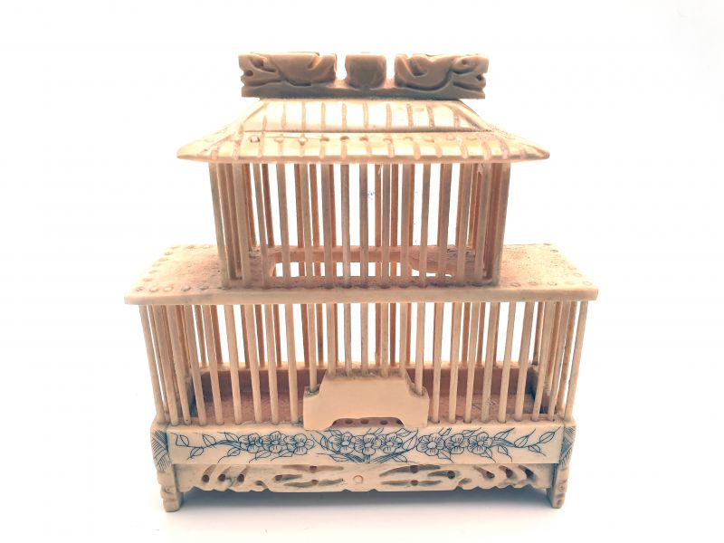 Cage à grillons de combats Chinoise en os