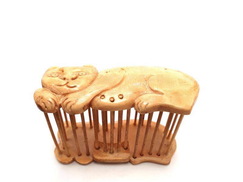 Cage à grillons chinoise Os en forme de Chat