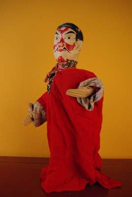 Old Chinese wooden Puppet from Fujian Opera