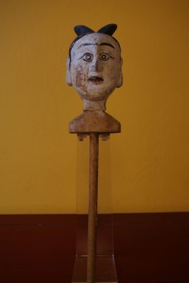 Old Chinese wooden Puppet Head