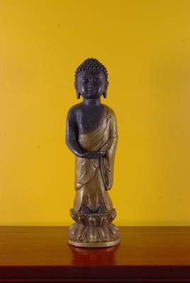 Statue de Bouddha tibétain méditation