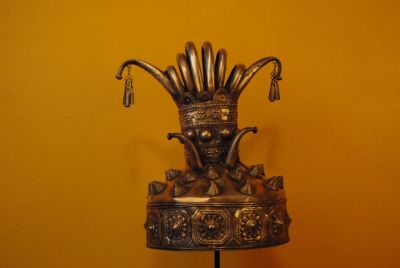 Chinese Miao minority Hat Warrior Headdress