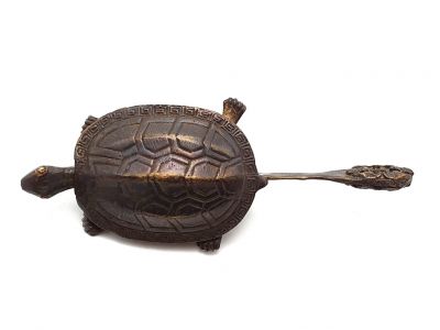 Chinese Brass padlock Turtle