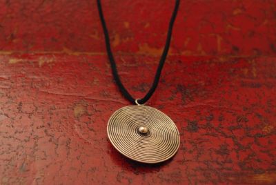 Petit Collier ethnique Spirale