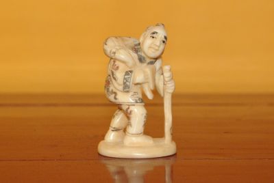Netsuke Chinois en Os de buffle