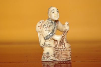 Netsuke Japonais en Os