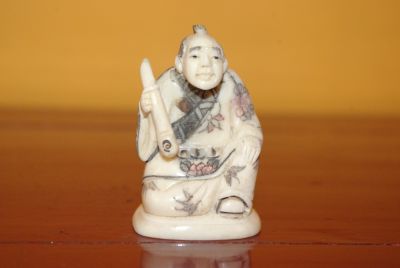 Petit moine Chinois en Os