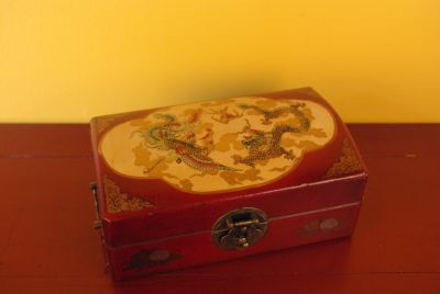 Boite chinoise en bois