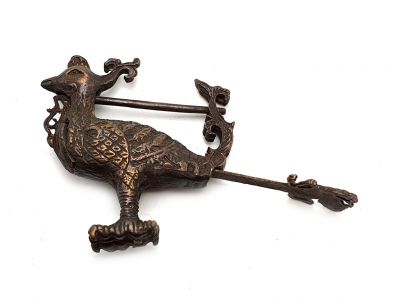 Chinese Brass padlock Bird