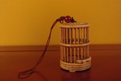 Small round cage in bone