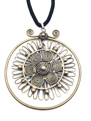 Grand collier chinois cercle de vie