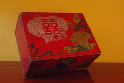 Ancienne boite à bijoux époque Mao