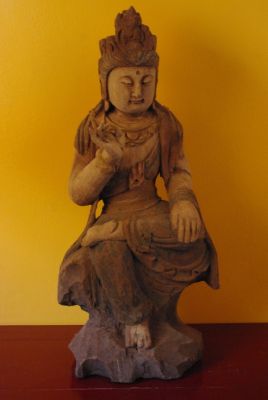 Goddess Guanyin Polychrome