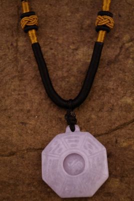 Pendentif FengShui Bagua en Jade