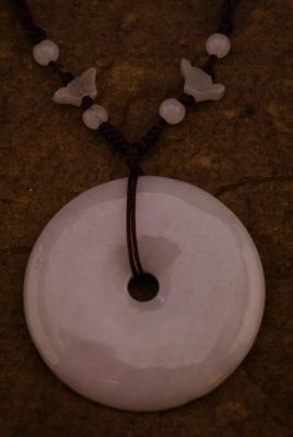 Collier Disque Bi