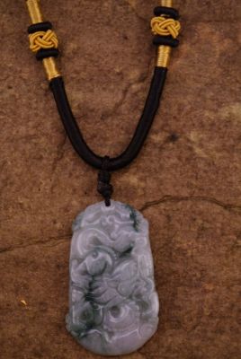 Collier Dragon en Jade