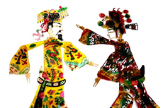 Chinese Puppets Shadow play