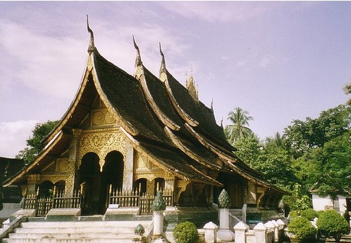 temple asiatique bonzes laos