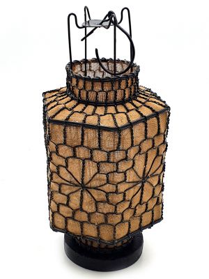 Lanterne Chinoise à Suspendre - Beige/Naturelle - 26*14cm