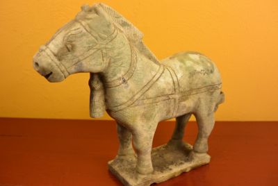 Statue en Jade Cheval Chinois 6