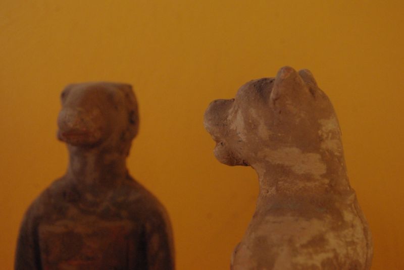3 Chinesische Terrakotta Statuen Chinesische Astrologie 4