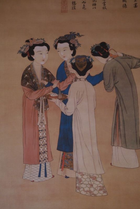 4 mujeres de la dinastía Tang Chino 2
