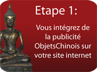 Affilié Objets Chinois étape 1