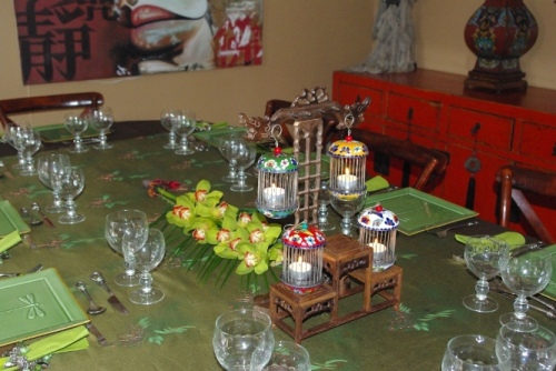Art de la table chinois et décoration luminaire le photophore