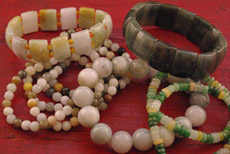 Pulseras en Perlas de Jade