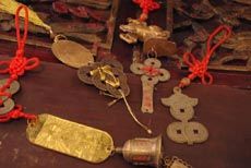 Anciens Pendentifs Feng Shui