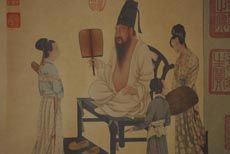 Peinture sur Rouleau Chinois décoration murale chinoise