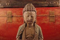 Statuettes Chinoises en Bois - Bouddha Chinois et Thai