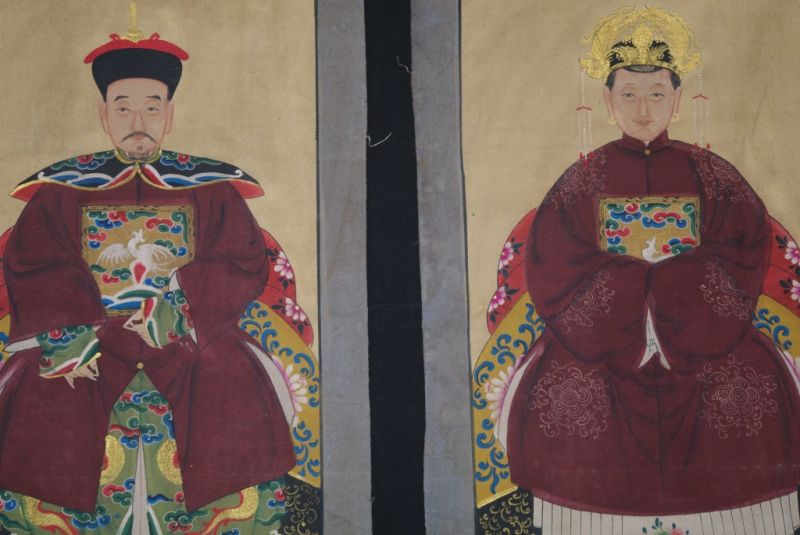 Ahnenpaare und Kaiser Bordeauxrot 2