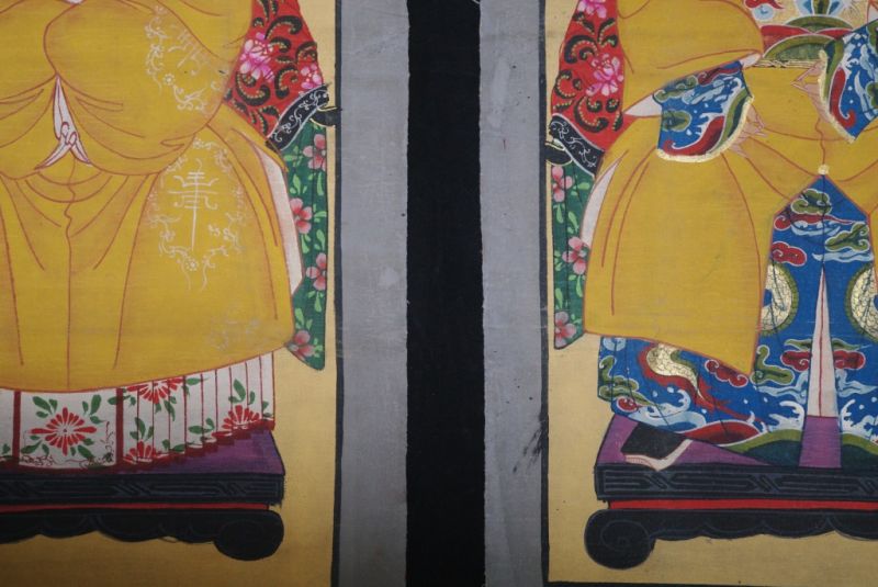 Ahnenpaare und Kaiser Chinas Gelb 3