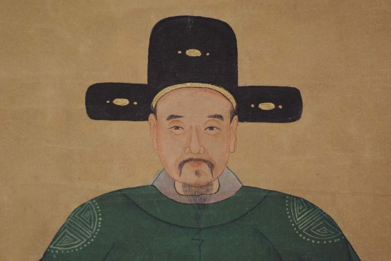 Ahnenpaare und Kaiser Chinas grün 3
