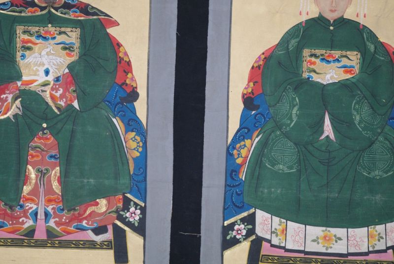 Ahnenpaare und Kaiser Chinas Grün 5
