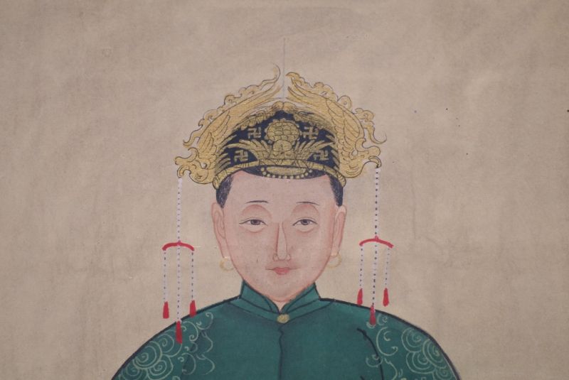 Ahnenpaare und Kaiser Chinas grün 3