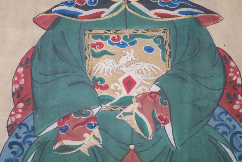 Ahnenpaare und Kaiser Chinas grün 5