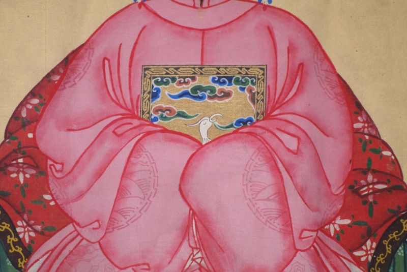 Ahnenpaare und Kaiser Chinas rosa 4