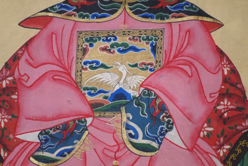 Ahnenpaare und Kaiser Chinas rosa 5