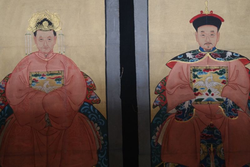 Ahnenpaare und Kaiser Chinas rosa 2