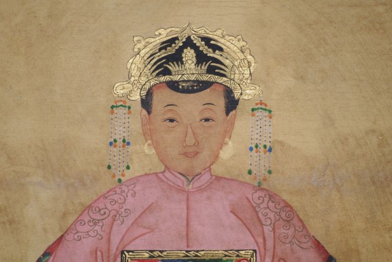 Ahnenpaare und Kaiser Chinas rosa 4